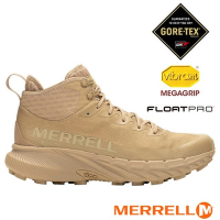 【MERRELL】男 AGILITY PEAK 5 TACTICAL MID GORE-TEX 中筒戶外運動鞋.健行鞋.登山鞋_ML005773 狼棕色