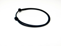 Gelang Couple - Hitam polos korea Pria&Wanita Isi 2pcs gelang Tali Waterproof Bracelets