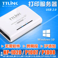 TTLINK Network Printer Sharer USB Conversion Network Print Server TT-168L1