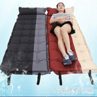 充氣床 休閒居家自動充氣床墊折疊床便攜充氣床午休床墊單雙人戶外氣墊床LB17043 雙12購物節