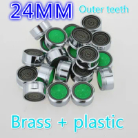 500 Pcs Faucet Aerator Sometimes The Kitchen Tap Bubbler Core Filter Net Water Saving Device Outlet Faucet Fittings Kitchen