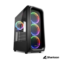 Sharkoon 旋剛 TK5M RGB ATX電腦機殼