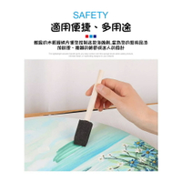 【涉谷數位】繪畫 塗鴉 清潔 多用途木柄海綿刷 膠水用海綿刷 diy手工塗鴉牆繪畫 方形扁頭 豬血糕 空調刷 冷氣隙縫 汽車空調 出風口刷 隙縫刷 內裝清潔 海綿小刷子 家庭空調 不掉毛 出風口 細節
