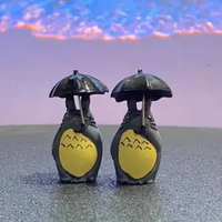 TWH Dekorasi Dashboard Mobil Pajangan Nobita Karet Totoro Payung Totoro Payung