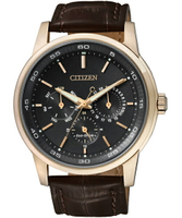 CITIZEN星辰BU2013-08E 型男多功能光動能腕錶/黑面43mm｜樂天全館特惠中★指定刷卡回饋10%