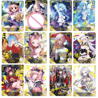 Anime Goddess Story Power Yuuki Asuna Ssr Cards Game Collection Rare Cards Children's Toys Boys Surprise Birthday Gifts
