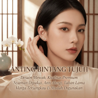 Aksesori unik ini, anting tujuh bintang, dapat mempercantik penampilan Anda.