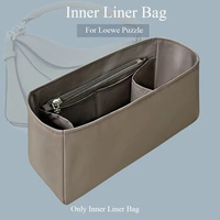Purse Organizer Insert for Loewe Puzzle Geometric Bag Leather Bag Insert Lightweight Waterproof Storage Bag Organizer Insert