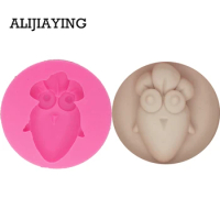 A1449 Vegetable radish Silicone Mold Sugarcraft Candy Fondant Molds Cake Decorating Tools Soap Resin Clay Chocolate Moulds