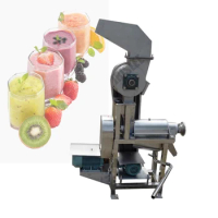 Large commercial screw juicer machine Apple crushed juicer machine Grape squeezer machine