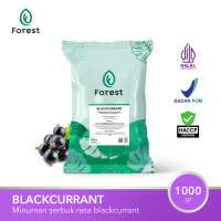 Bubuk Minuman BLACKCURRANT Powder - FOREST Bubble Drink