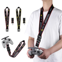 Remote Control Neck Lanyard For DJI FPV Remote Control 2 Phantom 3 /4 Series Neck Strap Hanging Straps Belt Drone Accessories