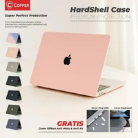 COPPER Hard-Shell Candy Case MacBook Air / Pro - M1 / M2 / M3 / M4 / Max AIR M4 15" A3241 GREY