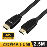 Esense HDMI2.0 版影音傳輸線公-公2.5M