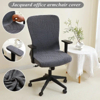 【HOT stock chair cover】 All-in-one Office Chair Cover with Armrests, Elastic Thickened Office Chair 