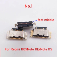 10pcs USB Charging Dock Port For Xiaomi Pad 5/Pro Redmi 10C Note11 E/Note11S/Note11E Pro/Note 11E 11S Charger Connector Plug