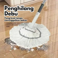 SKY - Pel Putar Otomatis Pembersih Lantai Twist Mop Pemeras Otomatis | 1SET PEL PUTAR 360 DERAJAT Pu