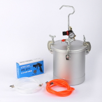 水包水壓力桶噴槍套裝10升水包水組件多彩漆油漆噴槍乳膠漆壓力桶