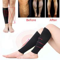 Elastic Knee High Stockings Calf Compression Stockings Varicose Veins Treat Shaping Graduated Pressu