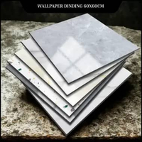 Wallpaper Stiker Dinding PVC Vinyl Marble Wallpaper Marble Glossy Vinil Stiker Lantai Dapur Keramik