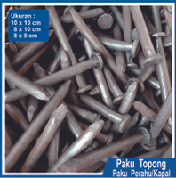 (1 KG) Paku Topong Paku Perahu Paku Kapal