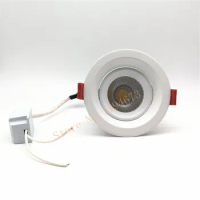 LED Downlights AC85-265V 10W/12W LED Dimmable Downlight COB LED Ceiling lamp recessed down light lamp Free shipping