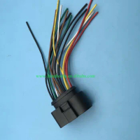 3C0973737 14-Pin LED light lamp wire socket automotive waterproof connector female 1.5/2.8 Wiring Housing Xenon Headlight Plug