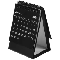 Table Desk Tabletop 2025 Calendar Home Desk Calendar 2025 Standing Calendar 2024 Creative Calendar Decor for Desk Home Decor