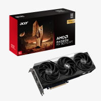 【Acer 宏碁】AMD Nitro Radeon RX 9070 XT OC 16GB 顯示卡-黑(PCIe 5.0/16GB GDDR6/3100 MHz)