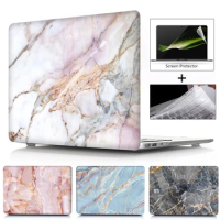 Marble Laptop Case For MacBook Pro 13 Case 2022 A2338 M1 Macbook Air 13 Case 2019 Pro 16 A2141 11 Pro 15 Air M2 2023 cover