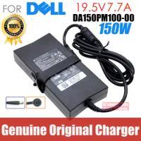 Original AC adapter PA-5M10 DP/N 0J408P DA150PM100-00 FOR DELL ALIENWARE M11X R2 R3 M14X 19.5V 7.7A 150W Laptop charger supply