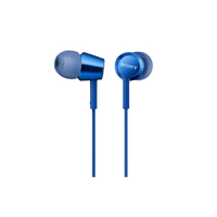 SONY MDR-EX155 入耳式立體聲耳機 藍色 | My Ear 耳機專門店