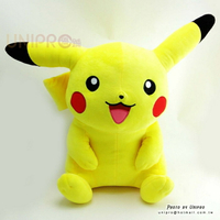 【UNIPRO】神奇寶貝 皮卡丘 Pikachu 42公分 胖丘 絨毛娃娃 玩偶  禮物 正版授權 寶可夢 Pokemon Go