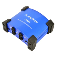 Alctron DI-120 DI Direct Box two-channel passive direct box for keyboard,acoustic and electric guitar