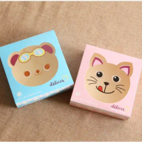 6 inch cheese box cake box brief elegent Packing boxes moon cake biscuit box with inner tray 100pcs/Lot