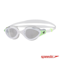 【SPEEDO】成人 運動泳鏡 Futura Biofuse(白/綠)