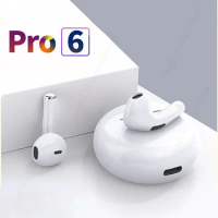 Original Air Pro 6 TWS Wireless Headphones Fone Bluetooth Earphones Mic InEar Earphones Pro6 Earbuds sport Headset For Xiaomi