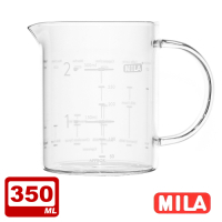 MILA 經典咖啡配方量杯350ml 超值兩入組