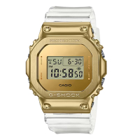 CASIO卡西歐 G-SHOCK 工業風金屬色電子錶 GM-5600SG-9_43.2mm