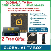 2023 Original Global Ai 5FNF smart tv box hot in Singapore Malaysia Korea Japan Chinese HK TW USA CA Indian pk evbox evpad tv