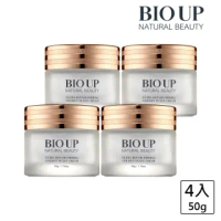 【BIO UP 自然美】高純度酒粕胎盤4D拉提彈潤霜50g(4入)
