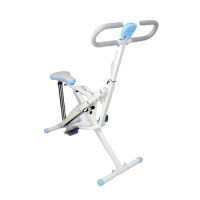 Resistance Adjustable Horse Riding Machine Squat Lift Hip Beauty Waist Slim Equipment Exercise Bike Fold Horse Racing Stimulator