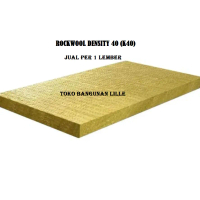 Rockwool K40 x 2 inch x  60 cm x 120 cm Peredam Suara Bising Insulasi Panas Bangunan Rock Wool Media