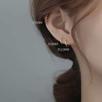 耳扣女小耳圈圈耳環2021年潮簡約ins風耳骨釘森系耳骨環耳飾
