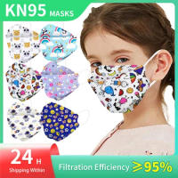 kn95 mask kids korean fish cartoon Kawaii mouth face mask facemask Breathable mascarillas fpp2 niños ffp2mask children kn95 mask