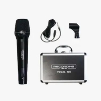 Recording Tech RT Vocal 100 Professional Dynamic Mic Hitam