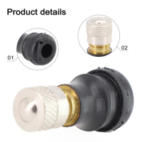 Vacuum Tubeless Air Valve Accessories Fittings Inflatable Nozzle Segway Spare Parts 1 Piece High Quality Durable