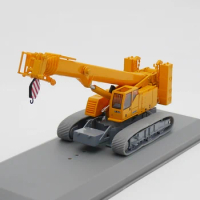 1:72 Scale Liebherr LTR 1100 Crane Construction Truck Simulation Diecast Alloy Car Model Ornament Collectibles Gift Boys Toy