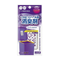 小禮堂 不動化學 日製 垃圾桶除臭貼片 芳香貼片 除臭劑 薰衣草香 (紫)
