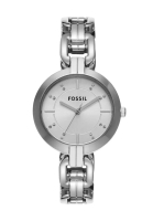 Fossil Fossil Women's Kerrigan Analog Watch ( BQ3945 ) - Quartz, Silver Case, Round Dial, 5 MM Silver Stainless Steel Band